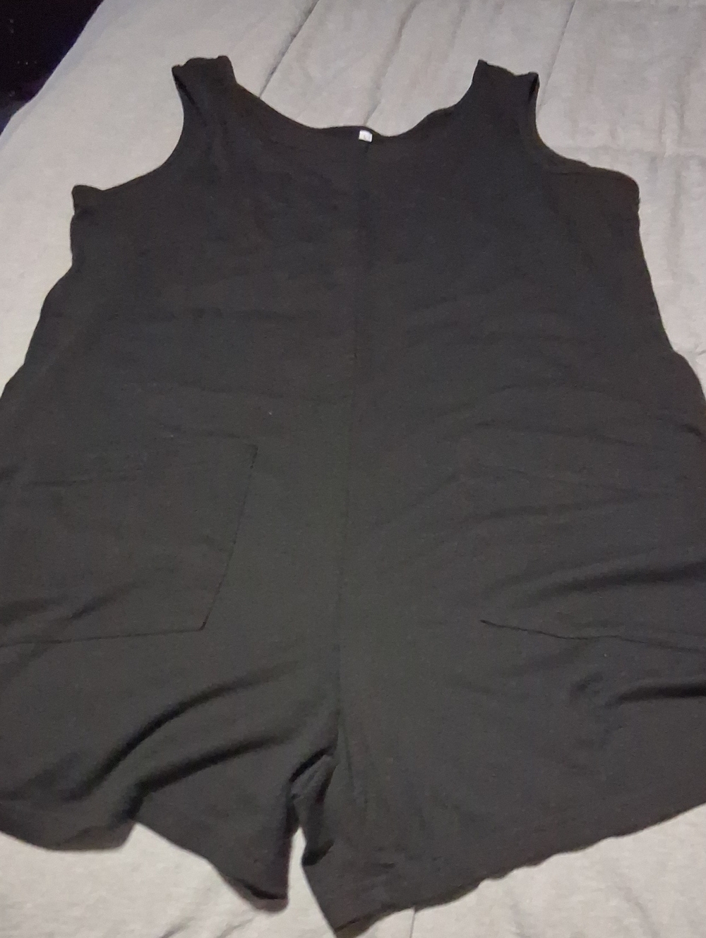 Amazon Black Women's Shorts And Sleeveless ROMPER